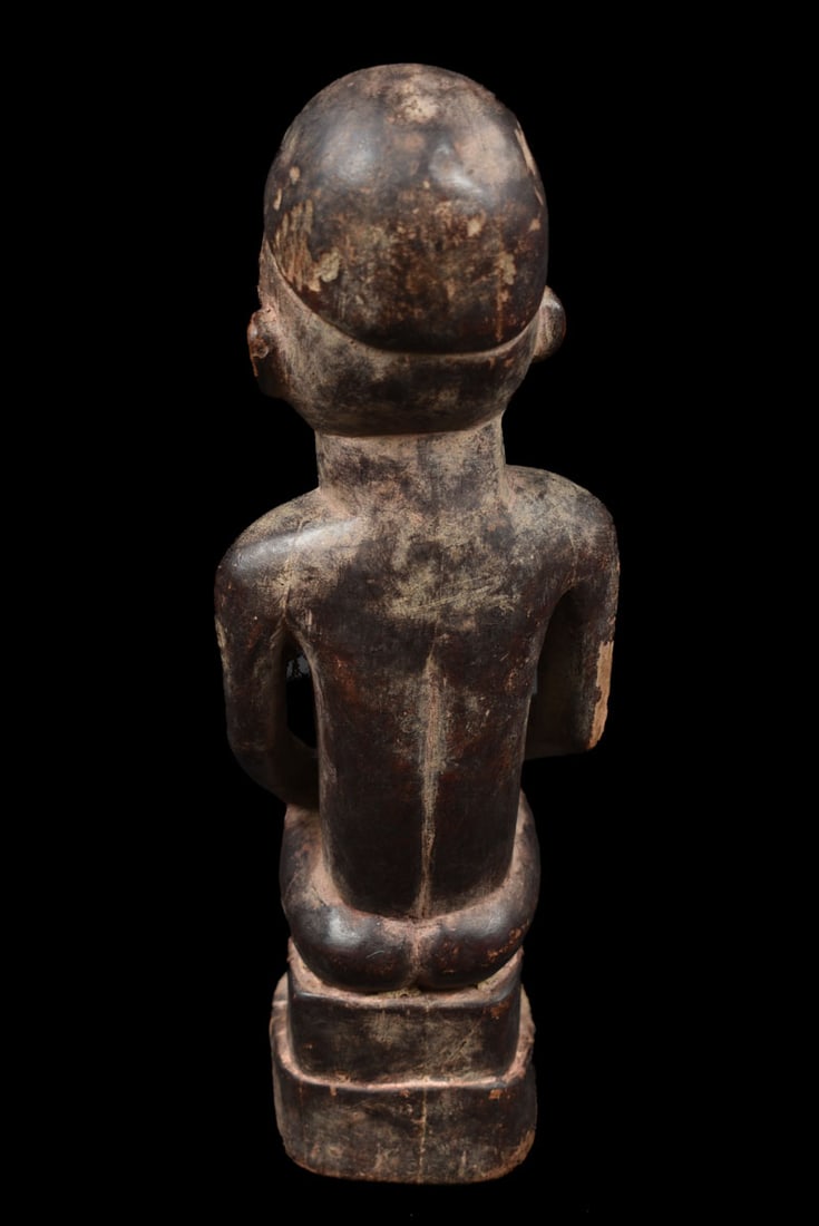 Figure – Wood, Glass – Bakongo Vili – Congo - 5