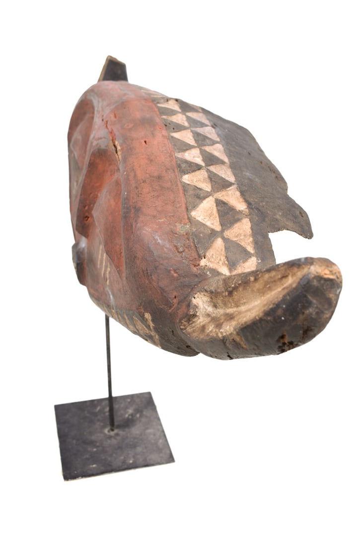 Panya Ngombe mask – Wood – Pende – Congo - 5