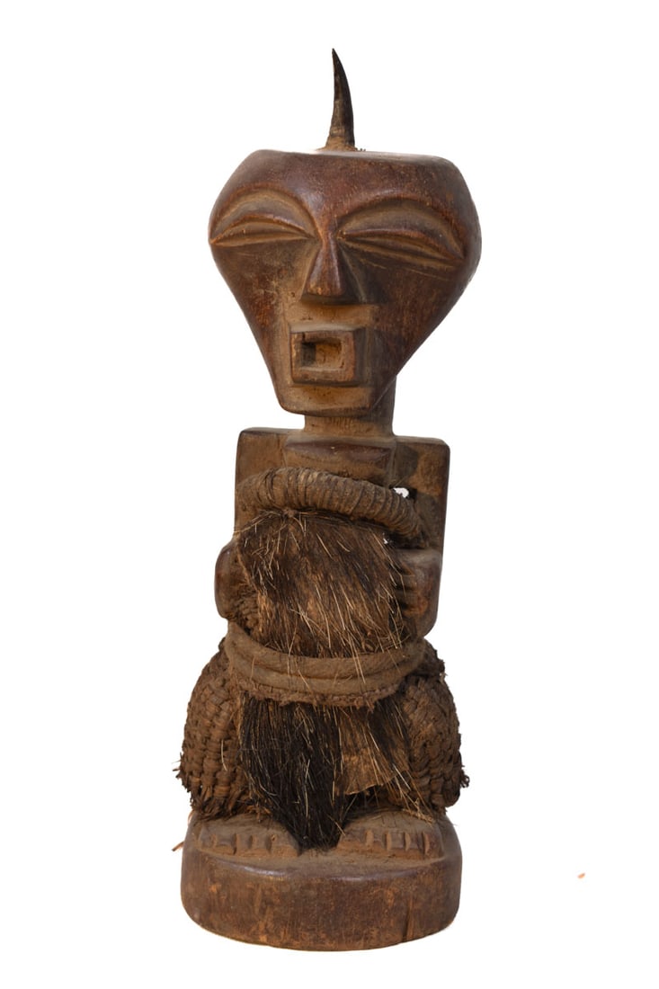 Power Figure – Wood, Horn- Songye – Congo - 2