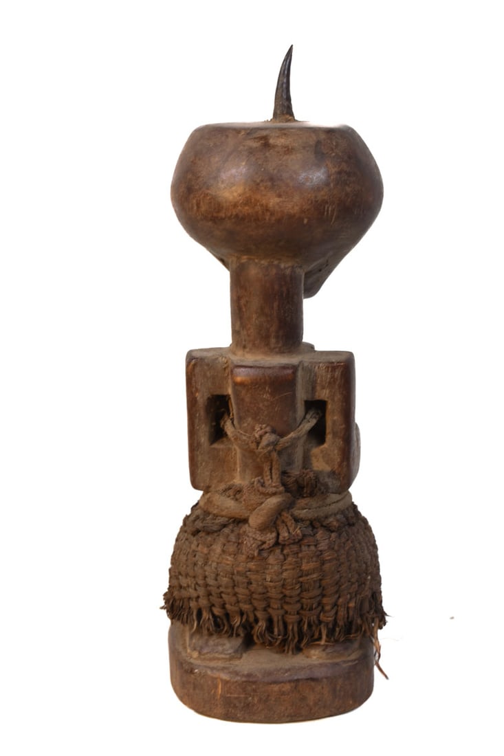 Power Figure – Wood, Horn- Songye – Congo - 5