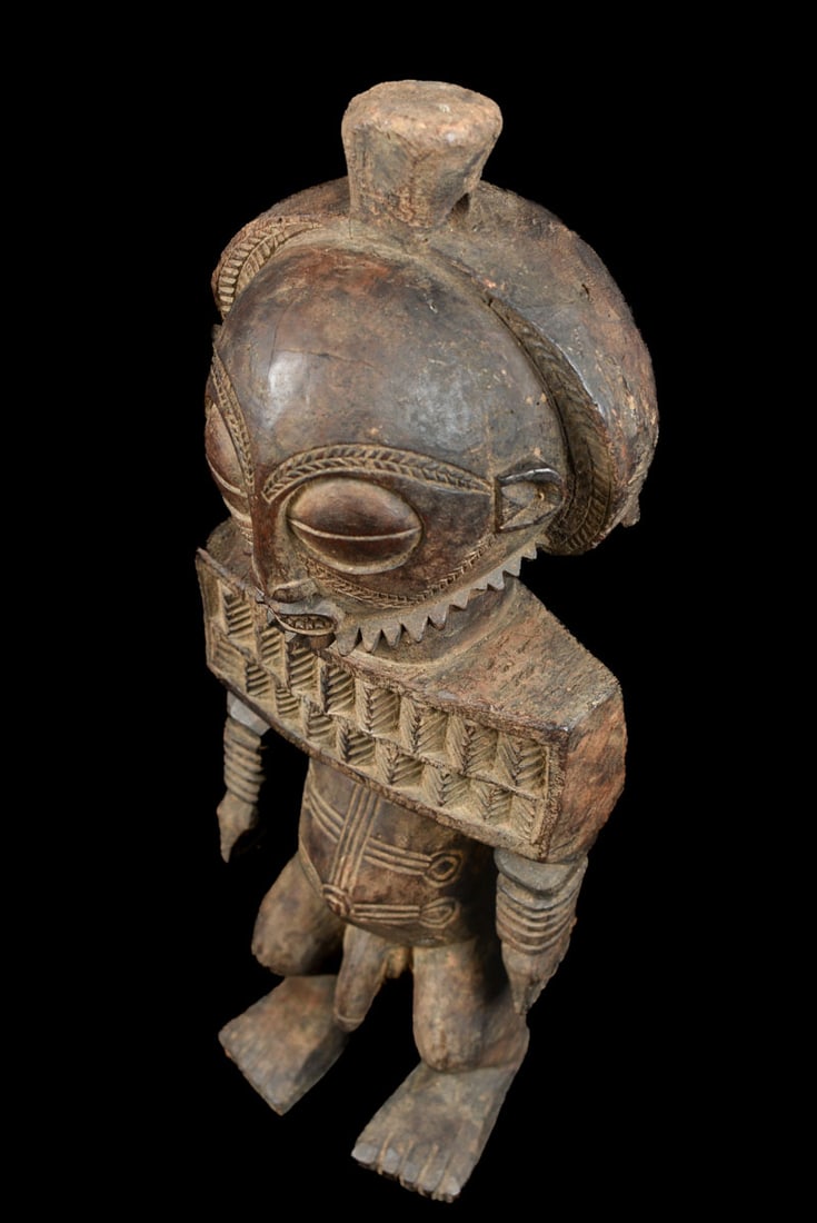 Ancestor figure – Wood – Kusu – DR Congo - 6
