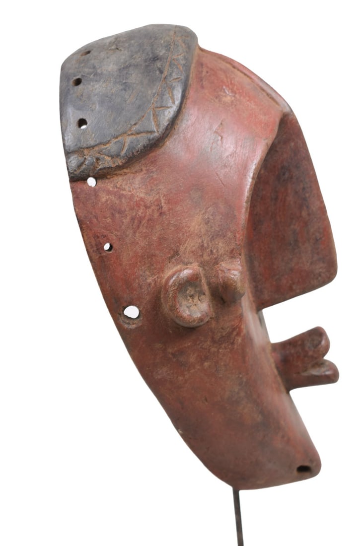 Initiation mask – Wood – Lwalwa – Congo - 3