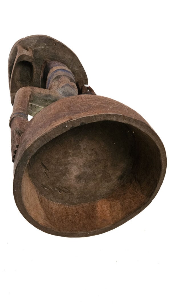 Bowl bearer Figure – Arugba Shango – Wood – Yoruba – Nigeria - 10