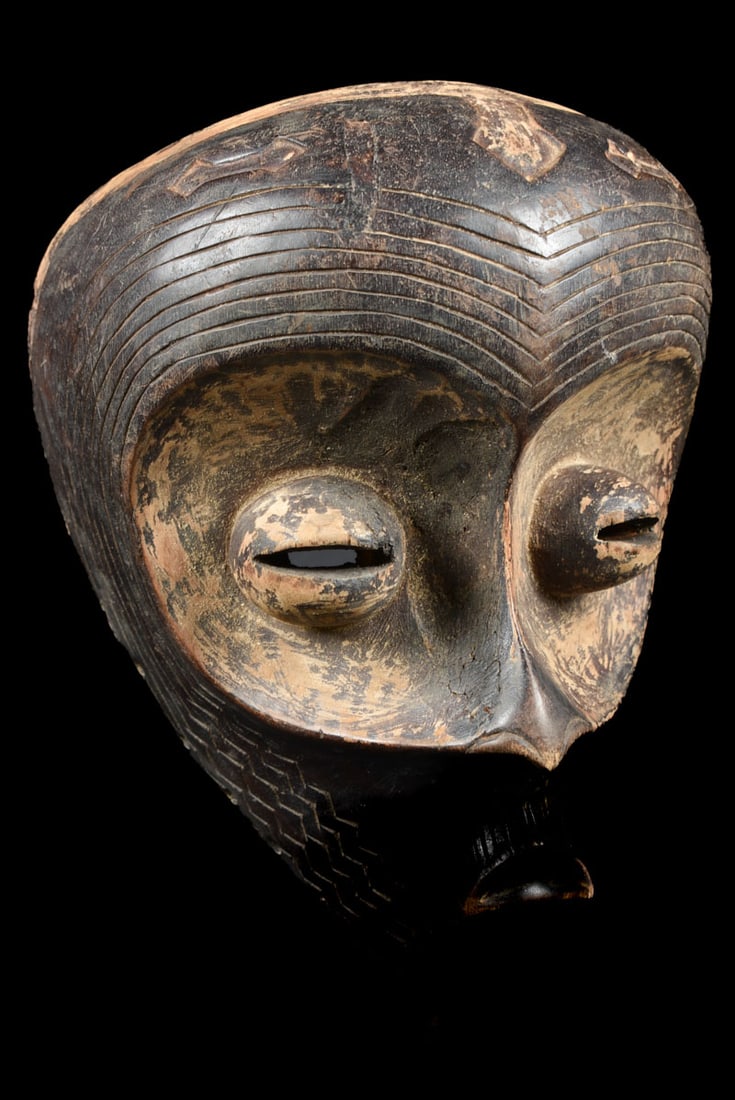 Circumcision Mask – Wood – Lulua – Congo DRC - 4