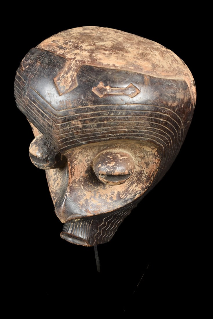 Circumcision Mask – Wood – Lulua – Congo DRC - 6