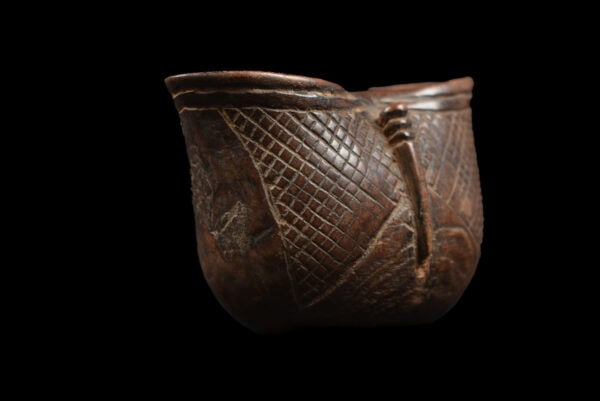 Ceremonial cup – Wood – Suku / Yaka – DR Congo - 4
