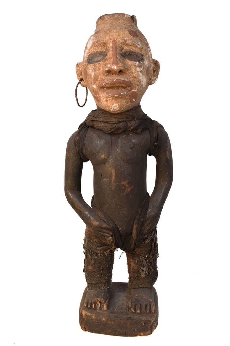 Ancestor Figure – Wood, Glass – Yombe – Congo - 2
