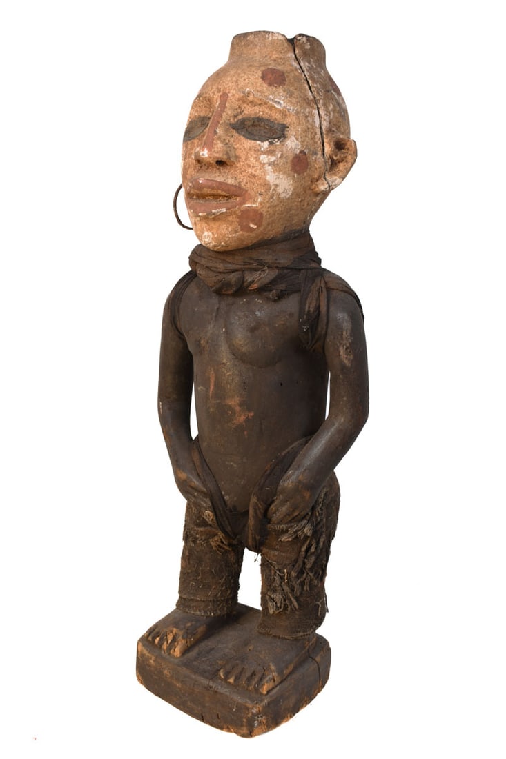 Ancestor Figure – Wood, Glass – Yombe – Congo - 5