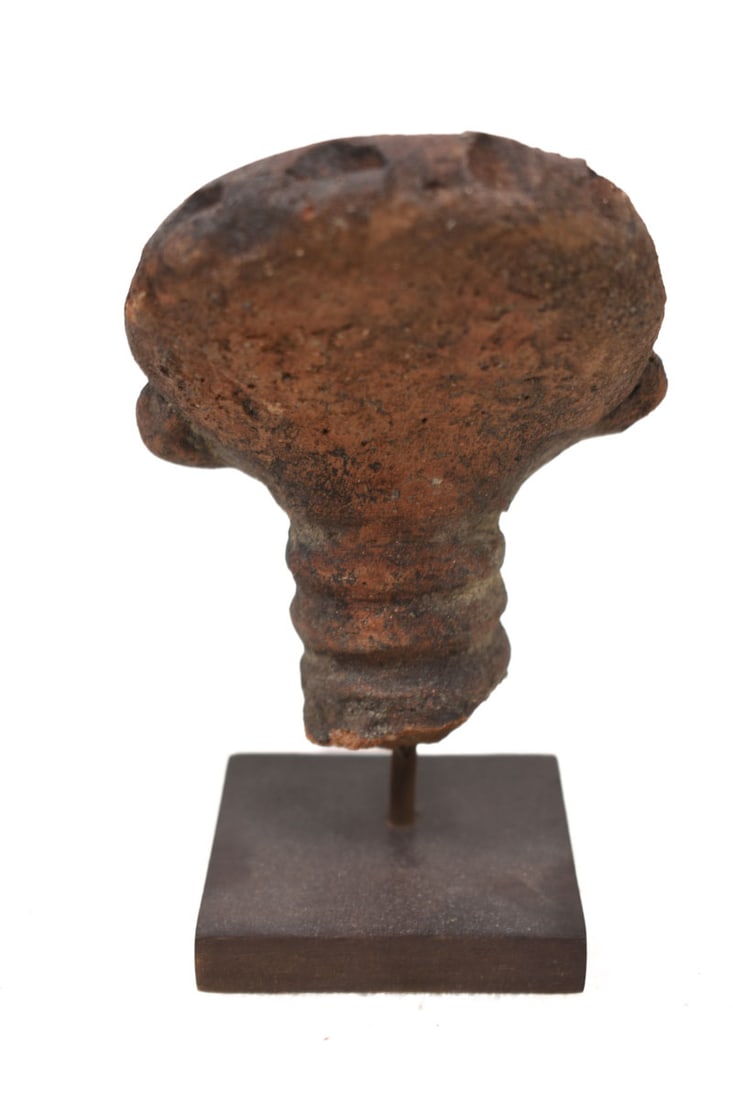 Memorial Head – Terracotta – Akan- Ghana - 7