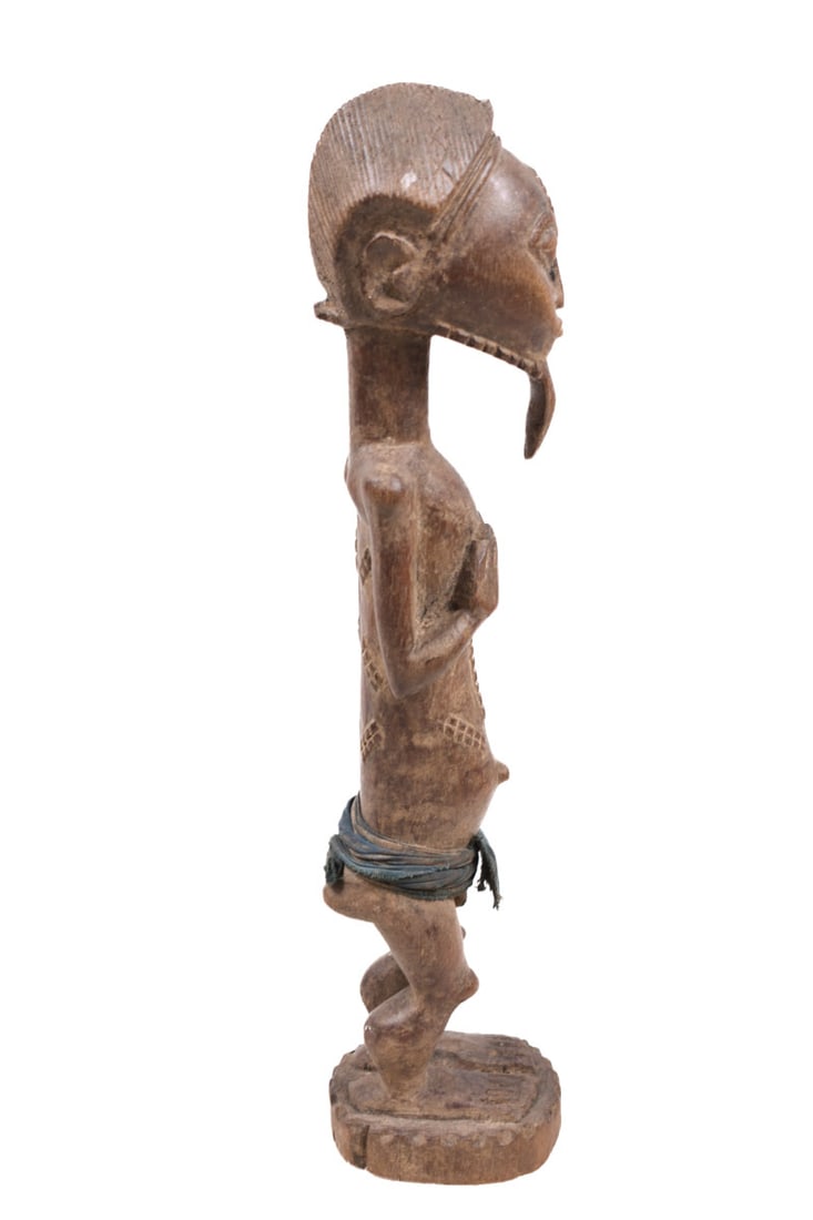 Ancestor figure – Baule – Wood – Ivory Coast - 3