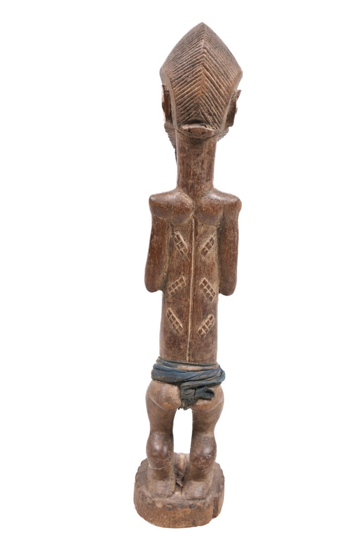 Ancestor figure – Baule – Wood – Ivory Coast - 4