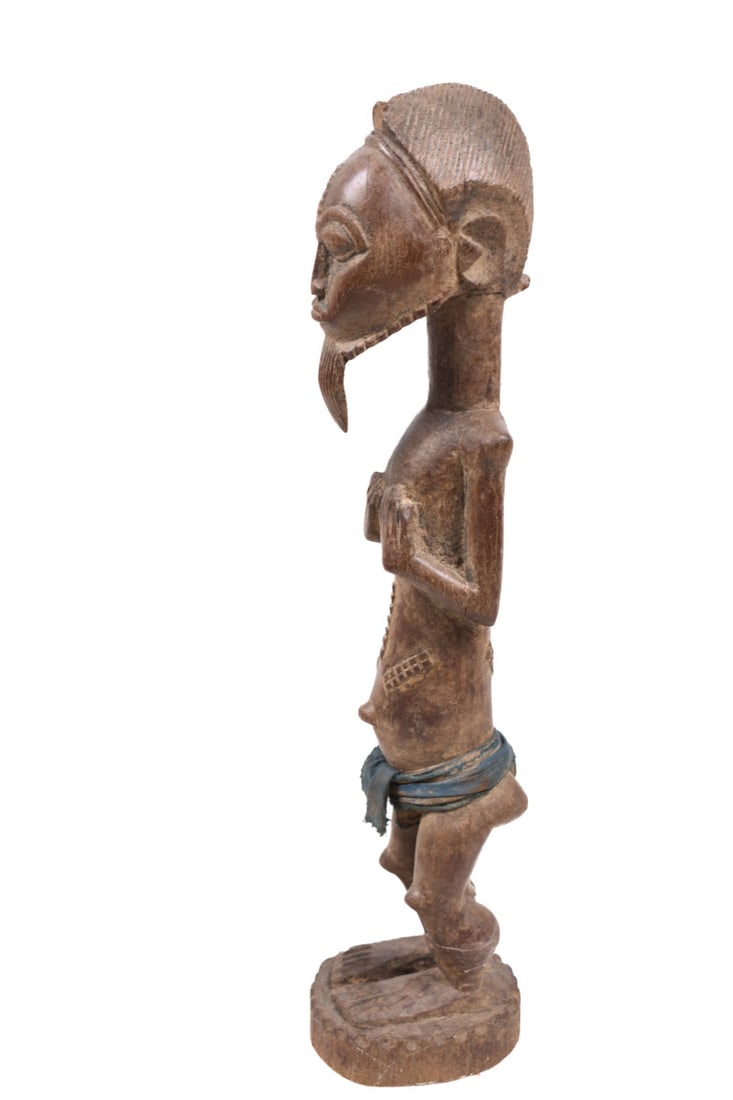 Ancestor figure – Baule – Wood – Ivory Coast - 5