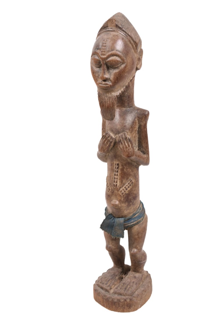 Ancestor figure – Baule – Wood – Ivory Coast - 6