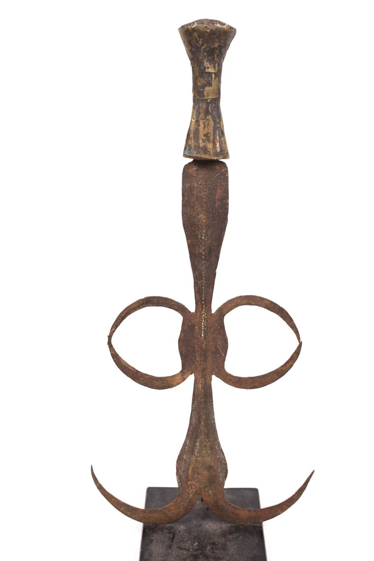 Knife / Currency – Metal, Wood – Ekonda – Congo - 2