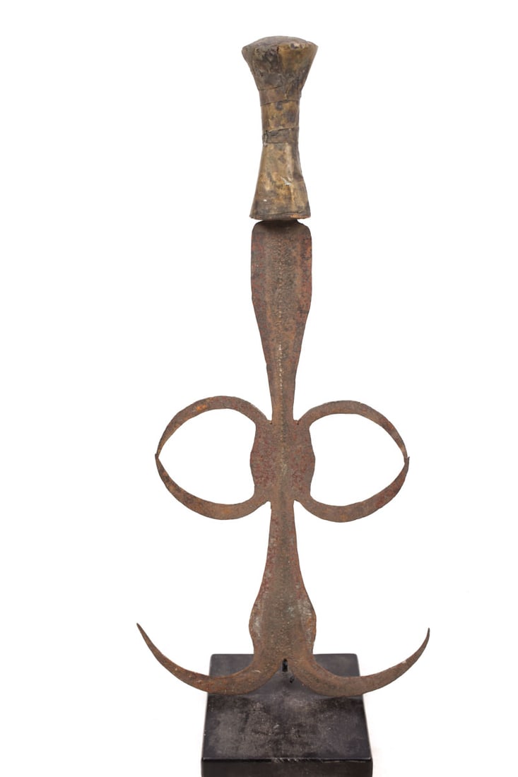 Knife / Currency – Metal, Wood – Ekonda – Congo - 4