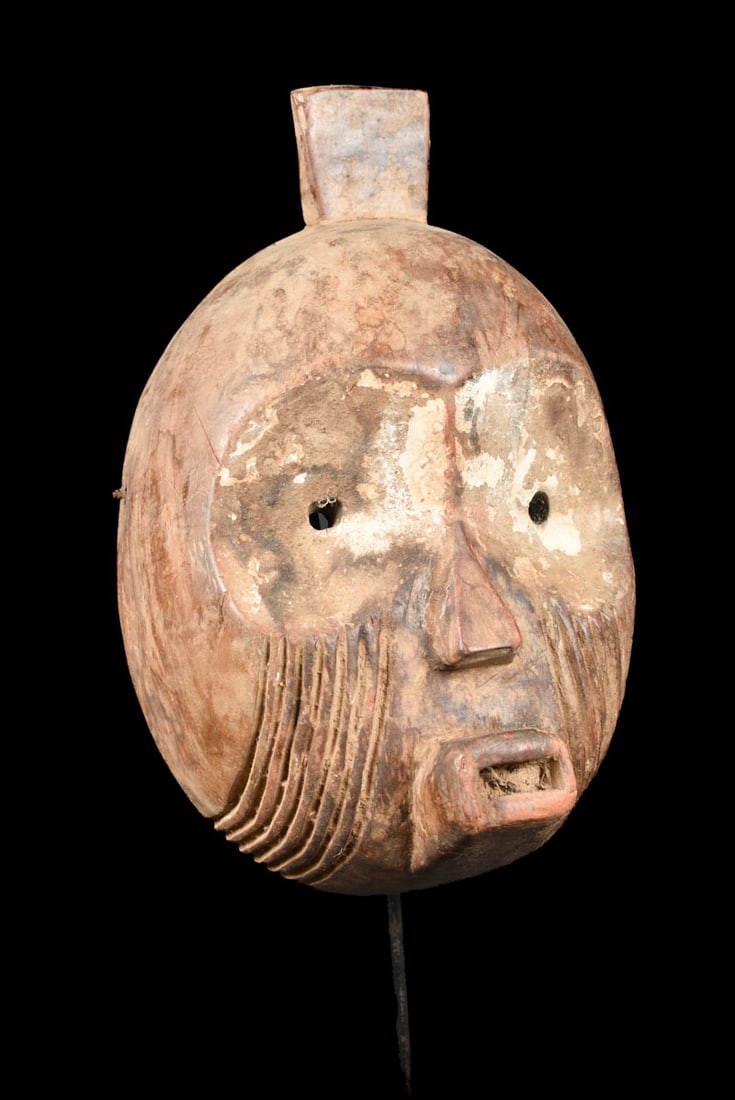 Initiation mask – Wood – Bembe – DR Congo - 4