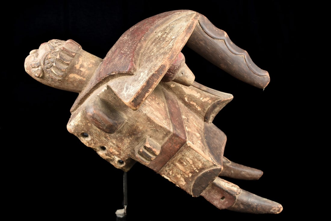 Elephant Mask – Wood – Ibo Izzi- Nigeria - 4