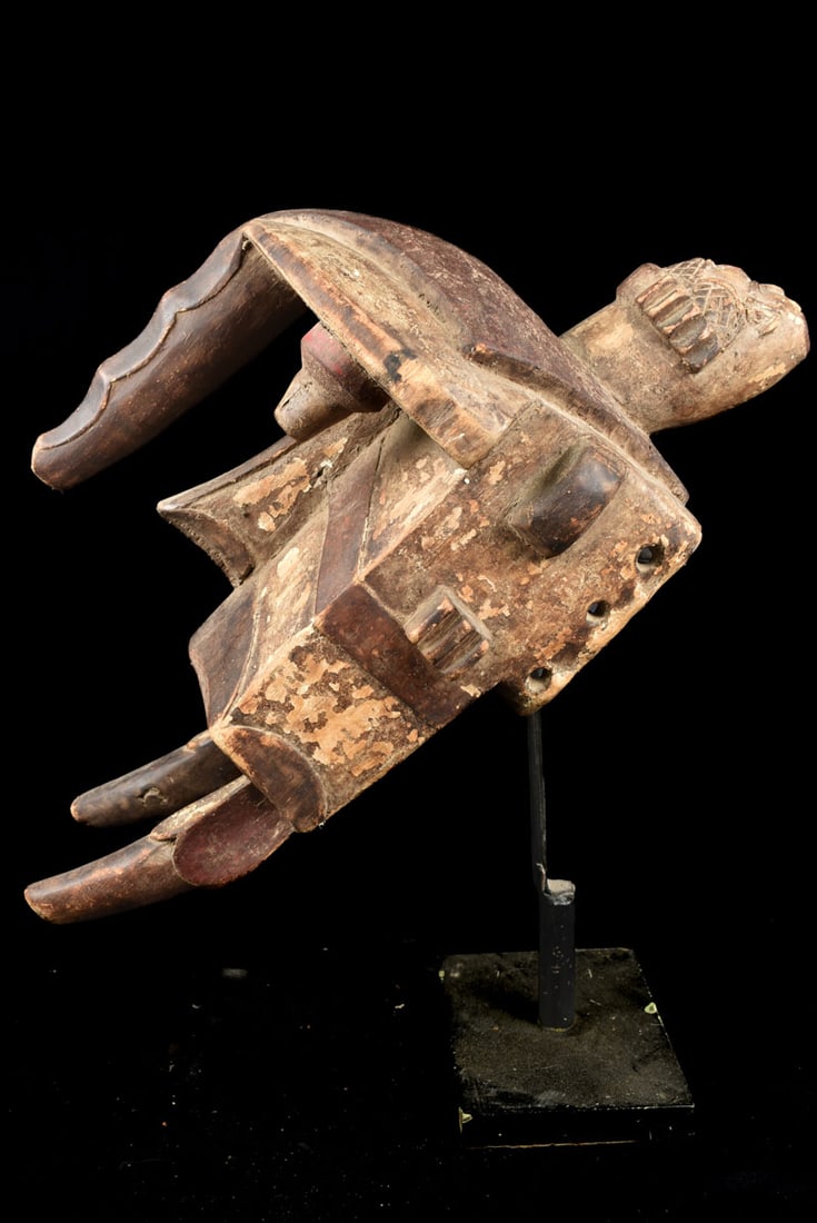 Elephant Mask – Wood – Ibo Izzi- Nigeria - 6