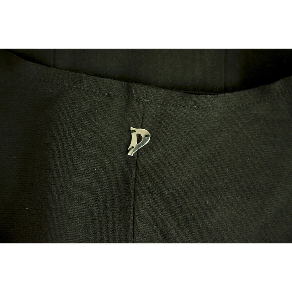 Dondup Black Viscose Mini Sleeveless Tank LBD Dress size L - 5