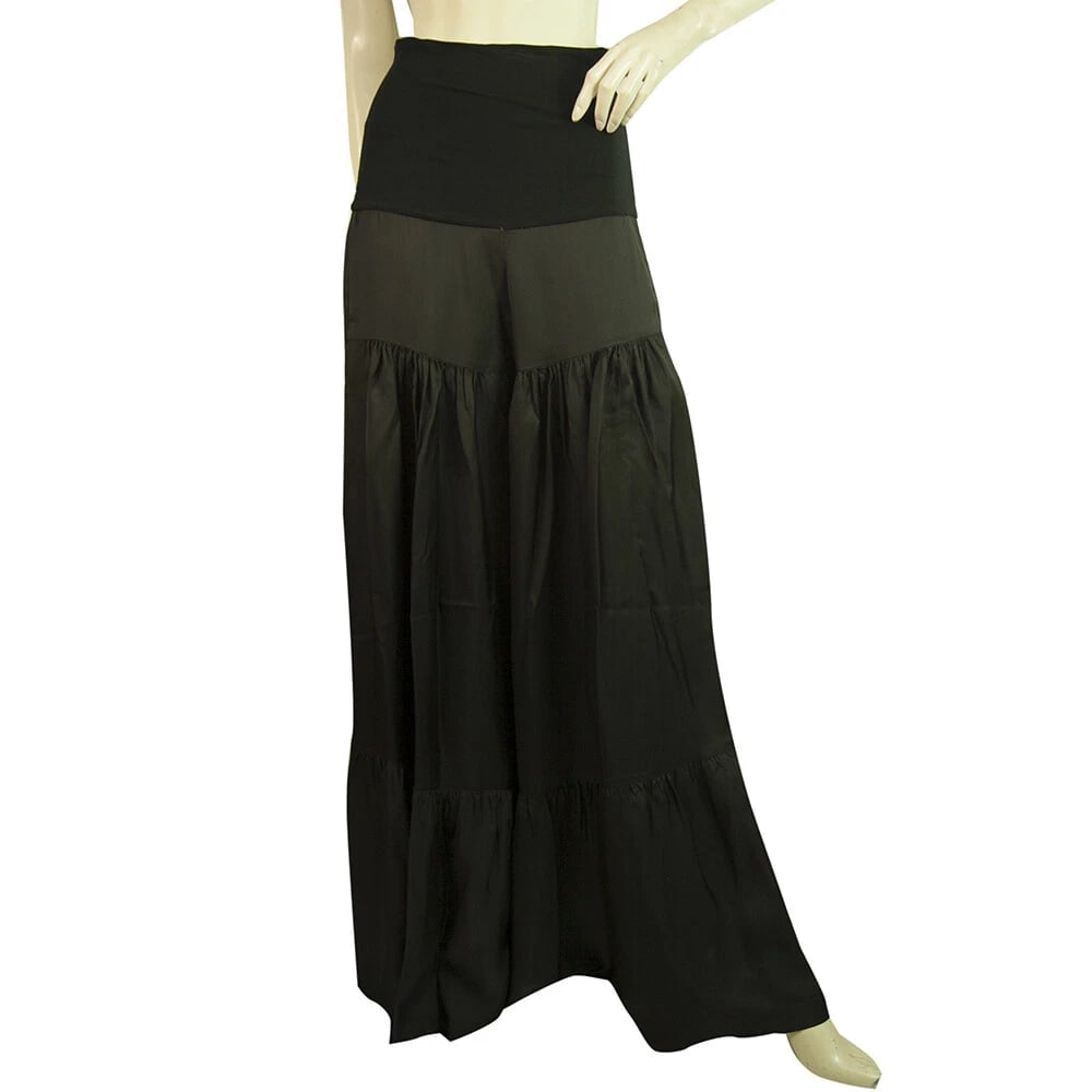 Masnada Black Elasticated Waist Wide Leg Palazzo Trousers Pants size 40: Title:Masnada Black Elasticated Waist Wide Leg Palazzo Trousers Pants size 40 Description:Masnada Black Elasticated Waist Wide Leg Palazzo Trousers Pants size 40 Super fashionable Masnada pair of pant