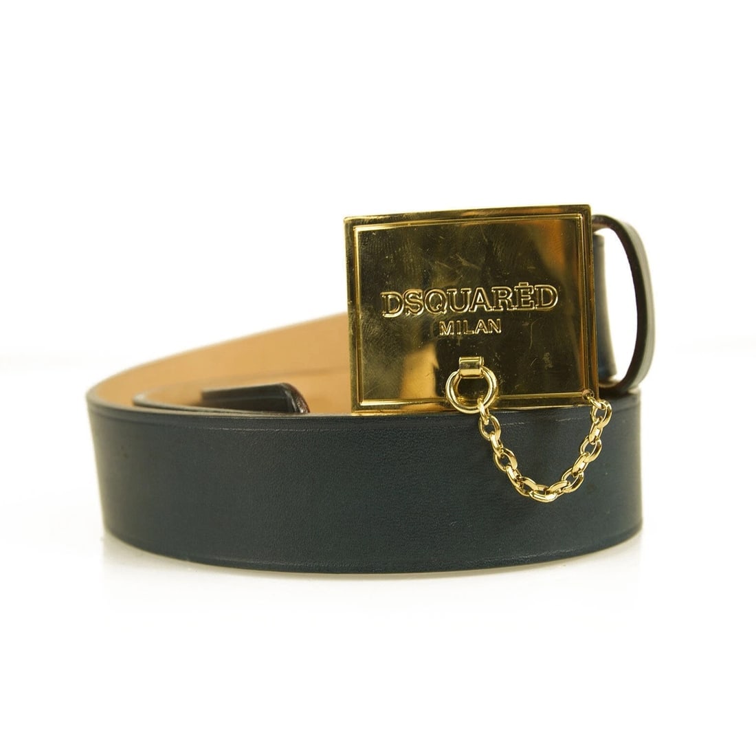 DSquared2 Woman's Blue Teal Leather with Gold tone Square Belt 95cm size S: Title:DSquared2 Woman's Blue Teal Leather with Gold tone Square Belt 95cm size SDescription:DSquared2 Woman's Blue Teal Leather with Gold tone Square Belt 95cm size S DSquared2 Woman's Blue Teal