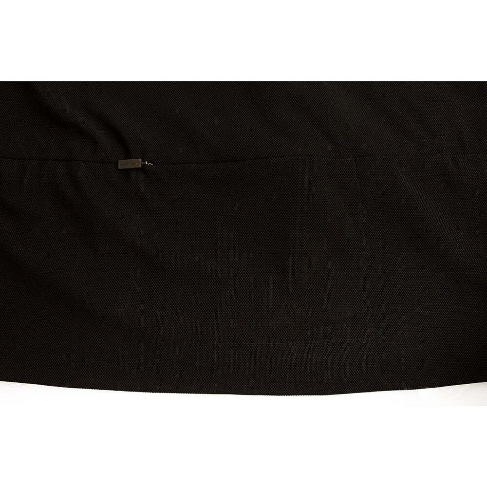 Laurel Jeans Black Mesh Lined Fabric Button Front Lightweight Jacket size 40 - 4