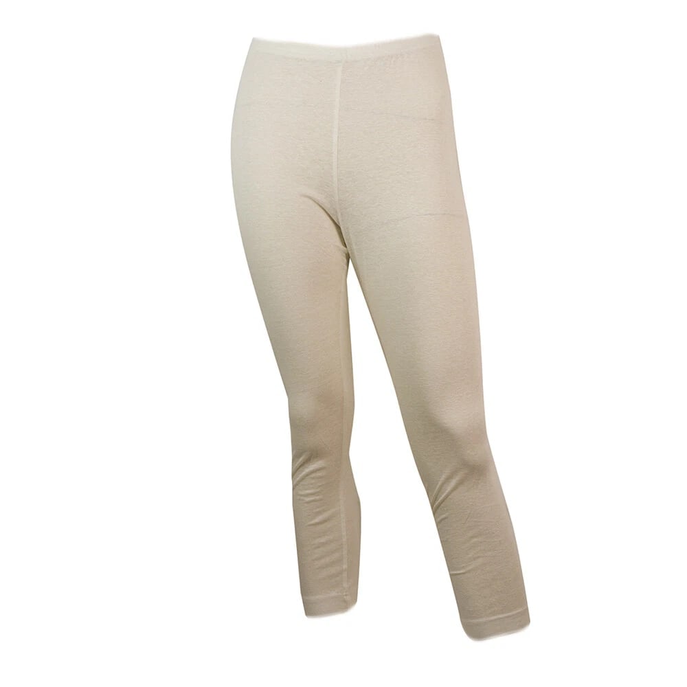 Rundholz Off White Ecru Linen Cotton Leggings Cropped trousers pants size XS - 4