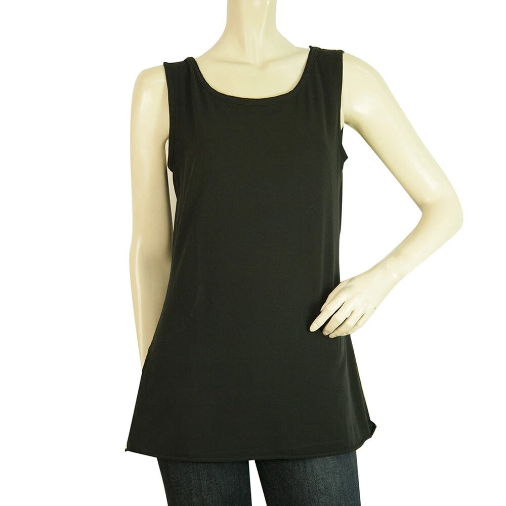 Black Label Black A- Line Long Blouse Tank Sleeveless Top Size S: Title:Black Label Black A- Line Long Blouse Tank Sleeveless Top Size SDescription:Black Label Black A- Line Long Blouse Tank Sleeveless Top Size S Comfortable, very easy to wear all summer long this