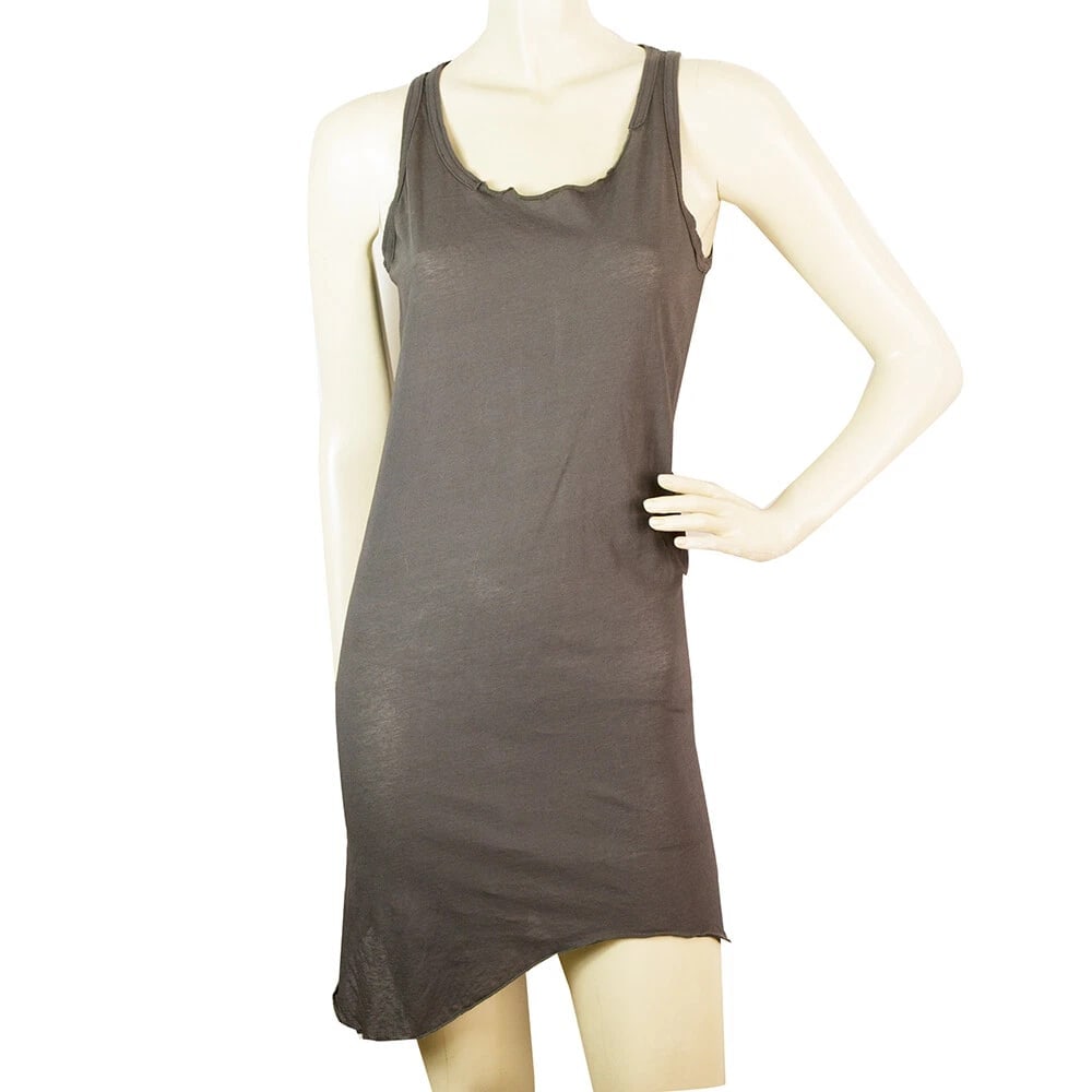 Rundholz Gray Bodycon Asymmetrical Length Cotton Sleeveless Tank Mini Dress sz S: Title:Rundholz Gray Bodycon Asymmetrical Length Cotton Sleeveless Tank Mini Dress sz S Description:Rundholz Gray Bodycon Asymmetrical Length Cotton Sleeveless Tank Mini Dress sz S From Rundholz fashio