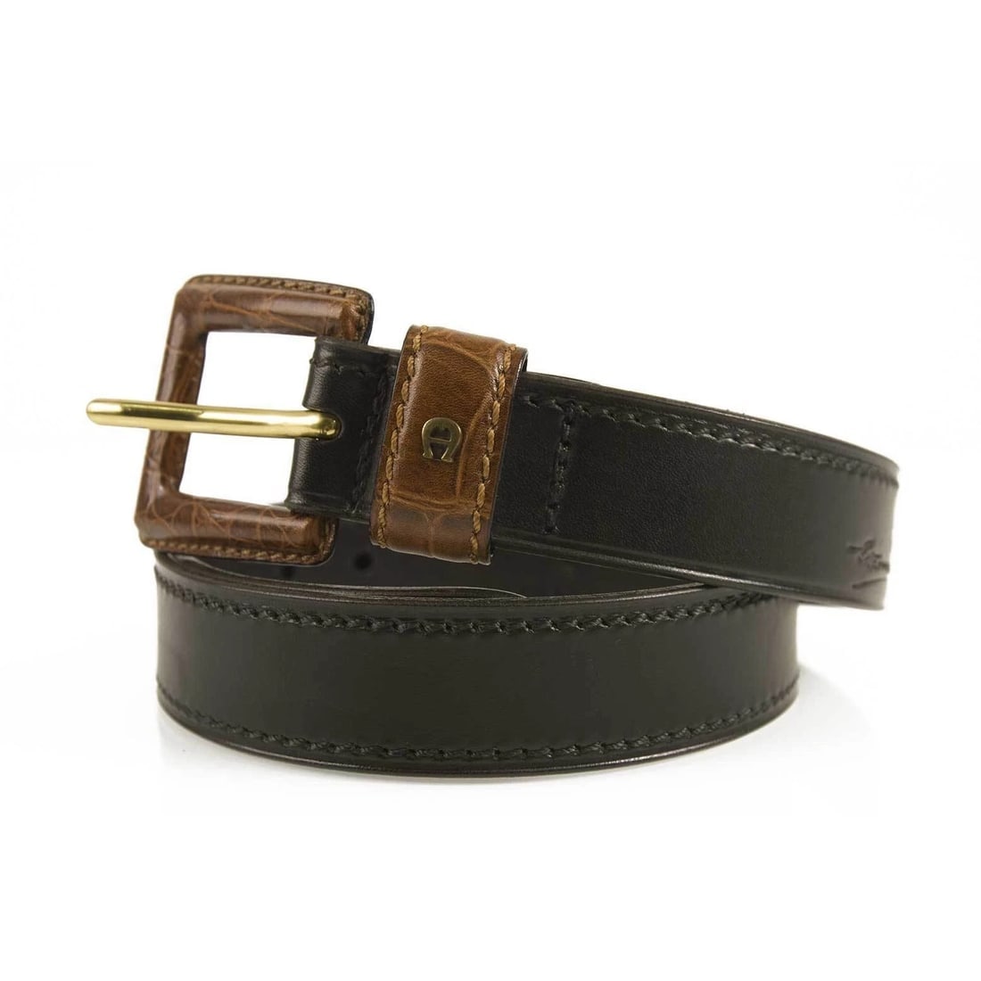 Etienne Aigner Women's Black and Brown Leather Belt w. Leather Buckle sz 34 / 90: Title:Etienne Aigner Women's Black and Brown Leather Belt w. Leather Buckle sz 34 / 90Description:Etienne Aigner Women's Black and Brown Leather Belt w. Leather Buckle sz 34 / 90 Etienne Aigner