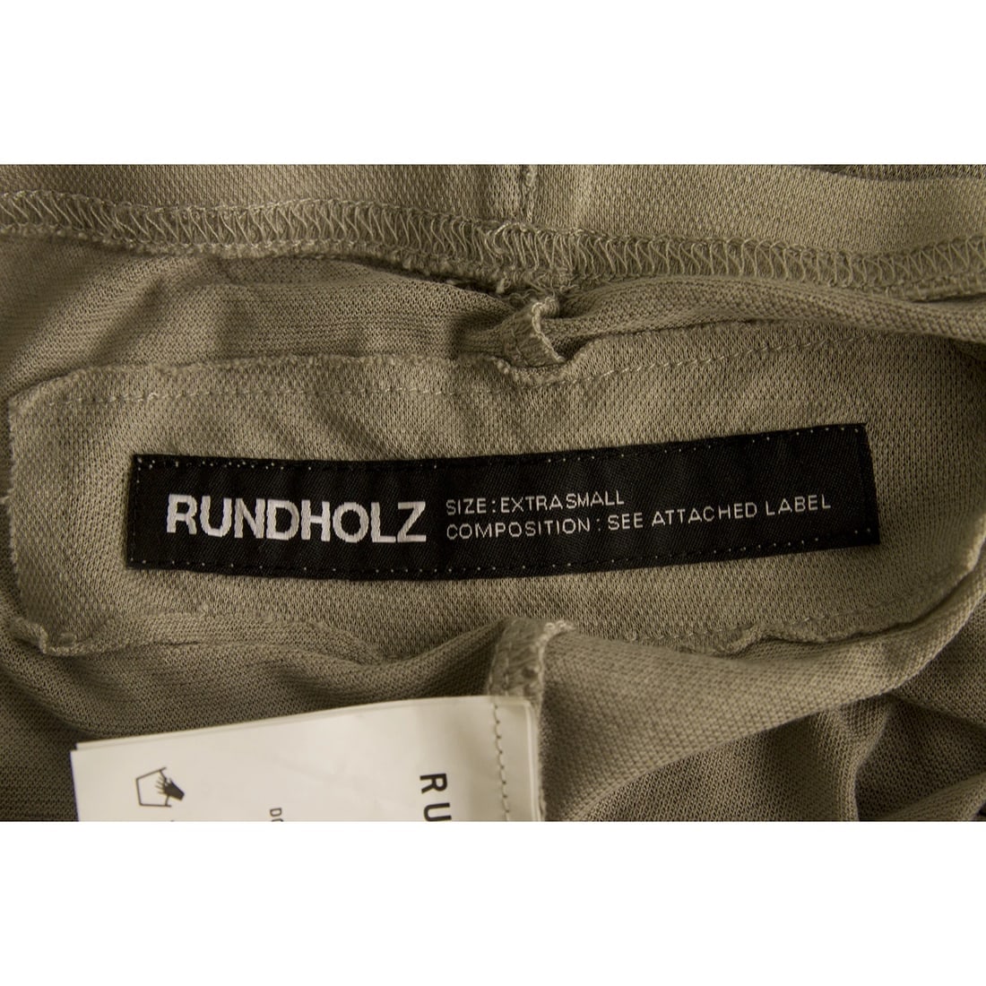 Rundholz Gray Linen Cotton Summer Leggings Cropped trousers pants size XS - 3