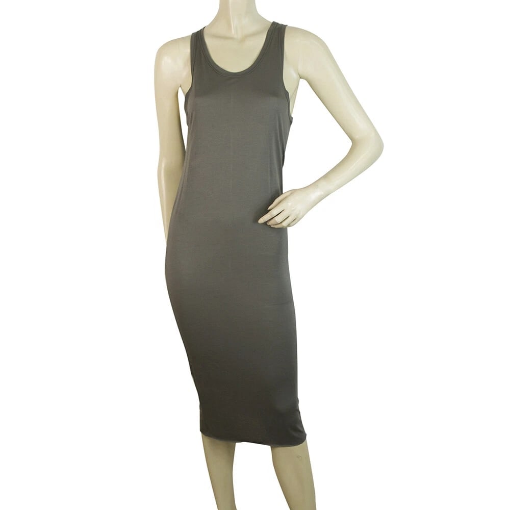 Isabel Benenato Gray Bodycon Calf Length Sleeveless Tank Dress sz 44: Title:Isabel Benenato Gray Bodycon Calf Length Sleeveless Tank Dress sz 44 Description:Isabel Benenato Gray Bodycon Calf Length Sleeveless Tank Dress sz 44 From Isabel Benenato's fashion house of crea
