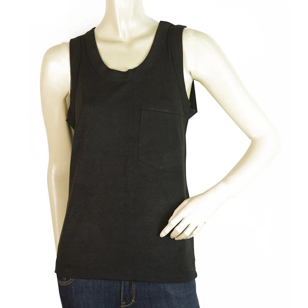 Golden Goose Deluxe Sleeveless Tank Top Black Viscose Blouse size M: Title:Golden Goose Deluxe Sleeveless Tank Top Black Viscose Blouse size MDescription:Golden Goose Deluxe Sleeveless Tank Top Black Viscose Blouse size M This Golden Goose Deluxe top with it’s