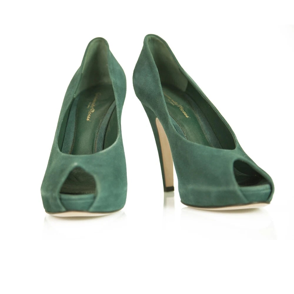 Gianvito Rossi Teal Sea Green Suede Peep Toe Pumps Slim High Heels Shoes sz 41: Title:Gianvito Rossi Teal Sea Green Suede Peep Toe Pumps Slim High Heels Shoes sz 41 Description:Gianvito Rossi Teal See Green Suede Peep Toe Pumps Slim High Heels Shoes sz 41 Gianvito Rossi presents
