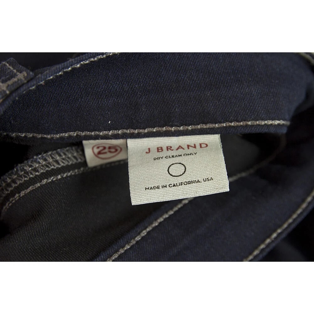 J Brand Skinny Dark Blue Denim Jeans Trousers Pants sz 25 code Gray Viper 5631 - 4