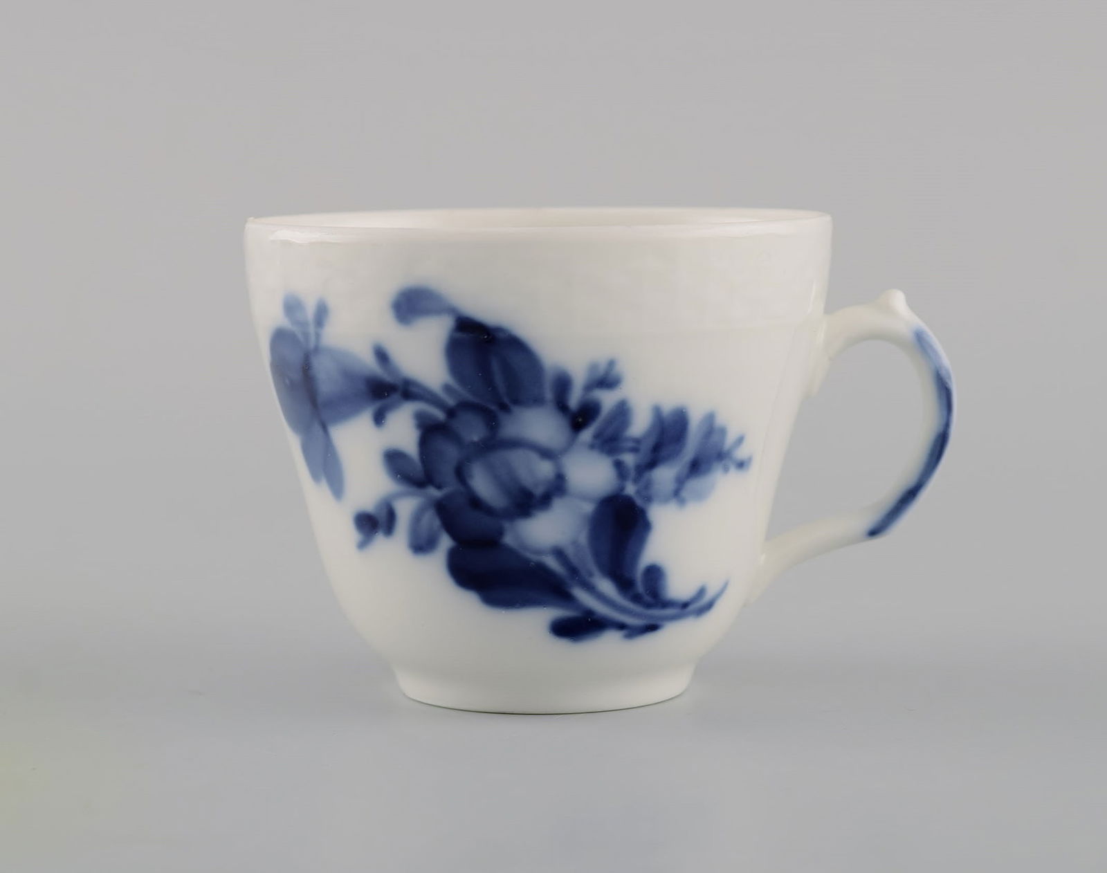 Royal Copenhagen Blue Flower Braided espresso service for six people. Mid-20th century. Model number - 3