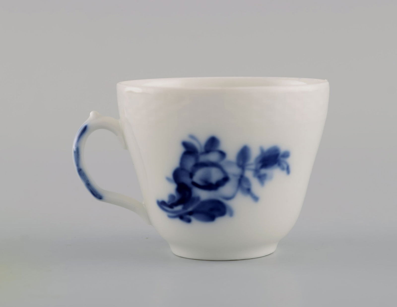 Royal Copenhagen Blue Flower Braided espresso service for six people. Mid-20th century. Model number - 4