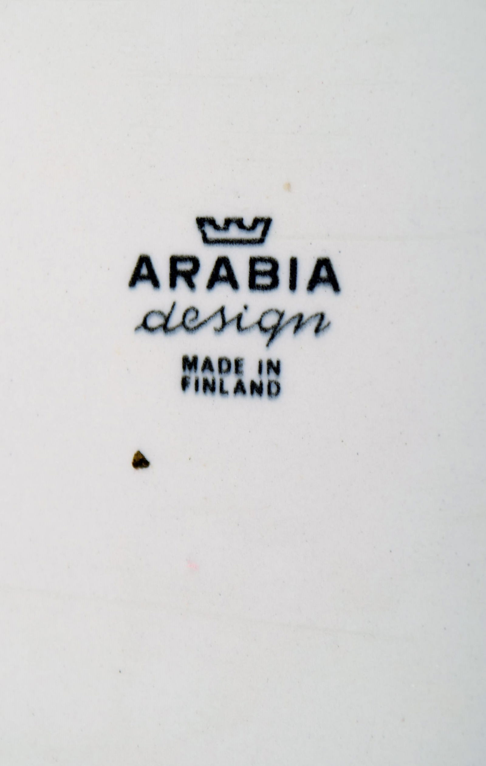 Arabia porcelain tray decorated with kitchen utensils. Finnish design, 1960s / 70s. - 5