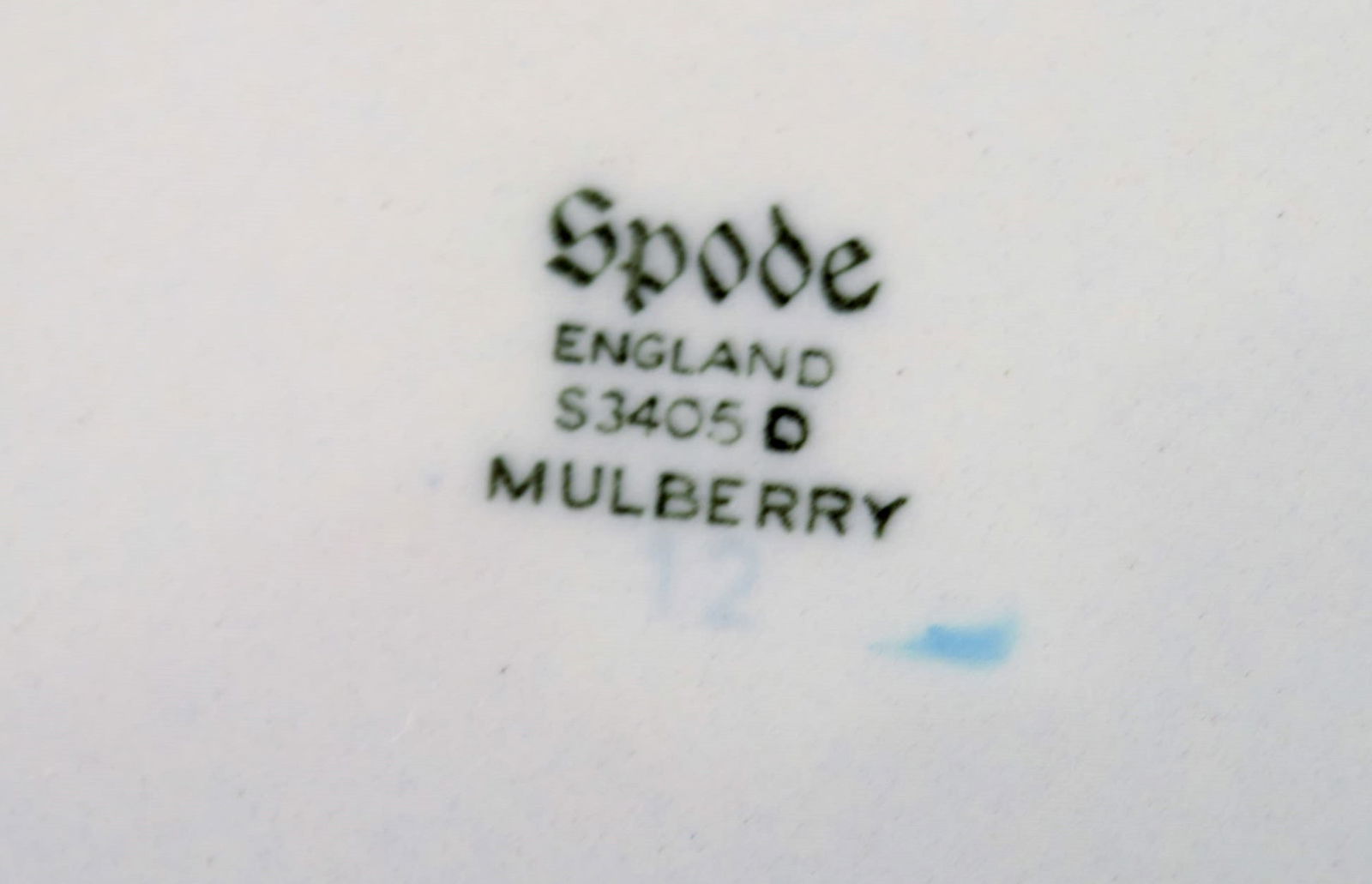 Spode, England. Mulberry coffee service for five people in hand-painted porcelain with floral and - 10