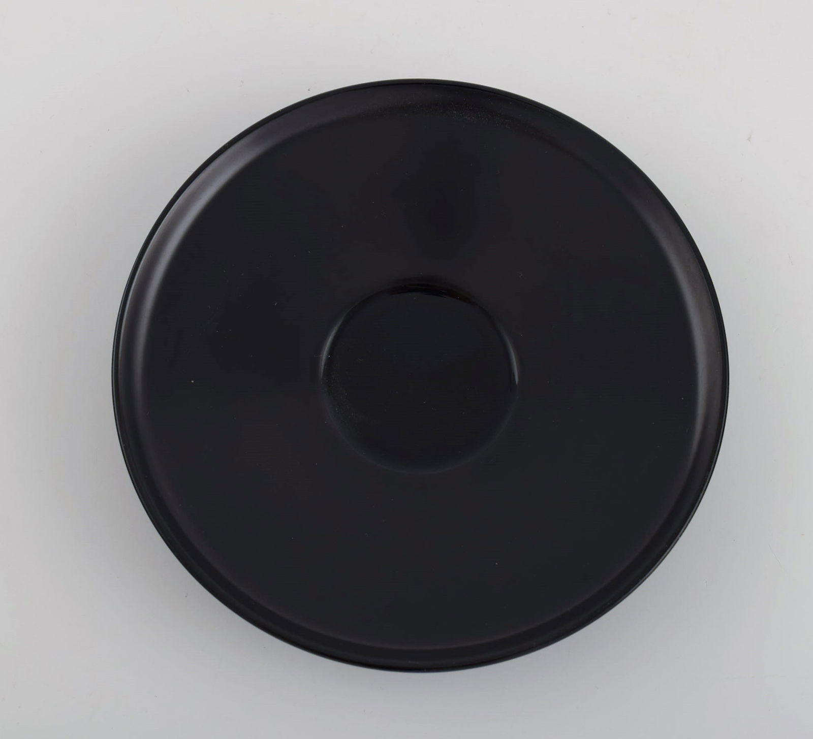 Tapio Wirkkala for Rosenthal. Three porcelain noire mocha cups with saucers in black and white - 4