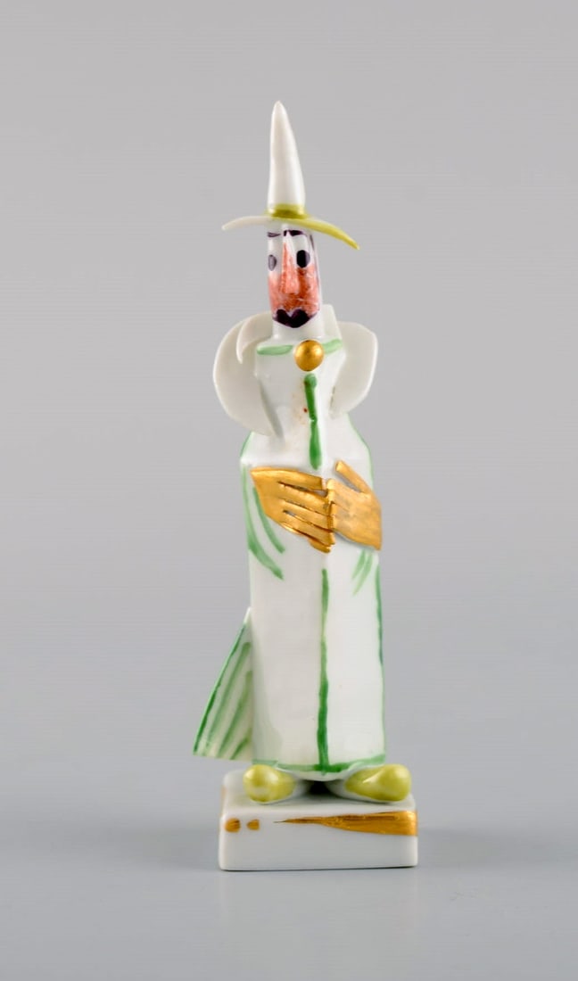 Peter Strang (b.1936) for Meissen. Figure in hand-painted porcelain. Late 20th century. (1 of 6)