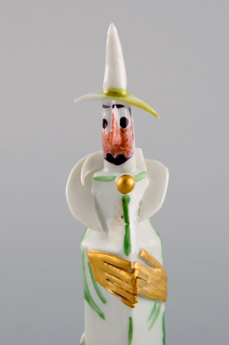 Peter Strang (b.1936) for Meissen. Figure in hand-painted porcelain. Late 20th century. - 2
