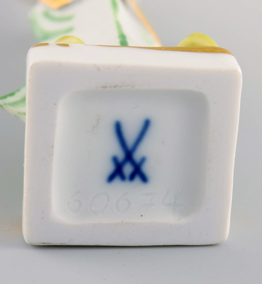 Peter Strang (b.1936) for Meissen. Figure in hand-painted porcelain. Late 20th century. - 6