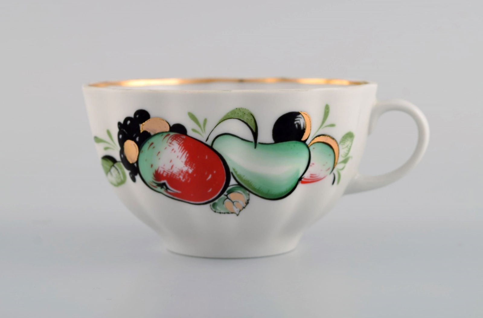 The Imperial Lomonosov Porcelain Factory, Soviet Union. Large tea service in hand-painted porcelain - 6