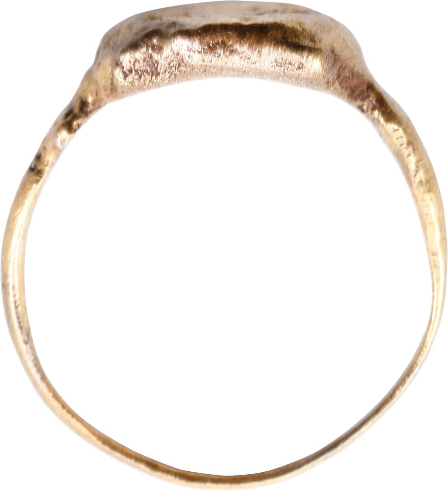 ROMAN SIGNET RING, 3RD-6TH CENTURY AD, SIZE 8 - 2