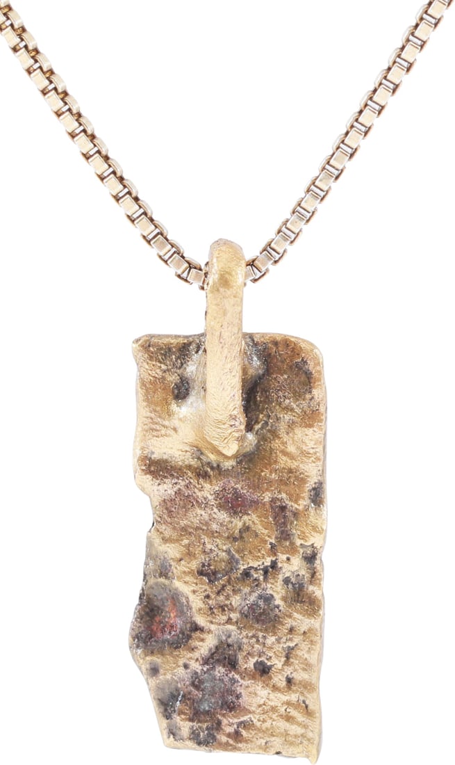 RARE VIKING WOMAN WARRIOR’S BRACELET PENDANT NECKLACE - 2