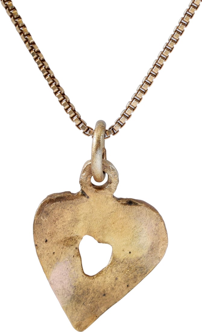 GOOD VIKING HEART PENDANT NECKLACE, 9th-10th CENTURY AD - 2