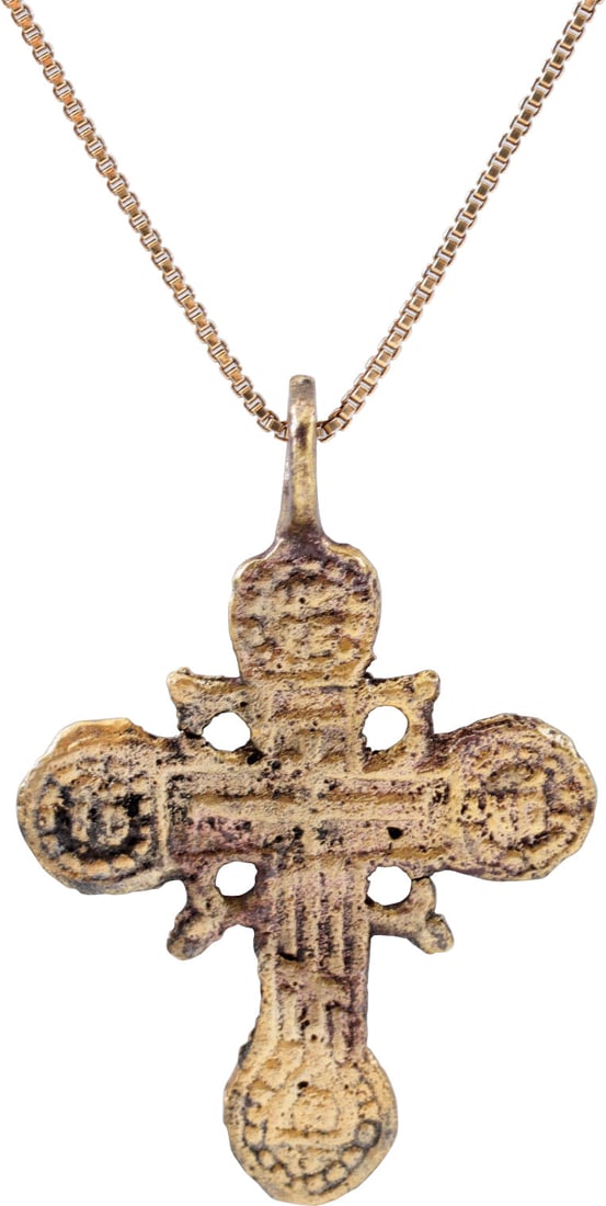 FINE EASTERN EUROPEAN CROSS, 17TH CENTURY - 2