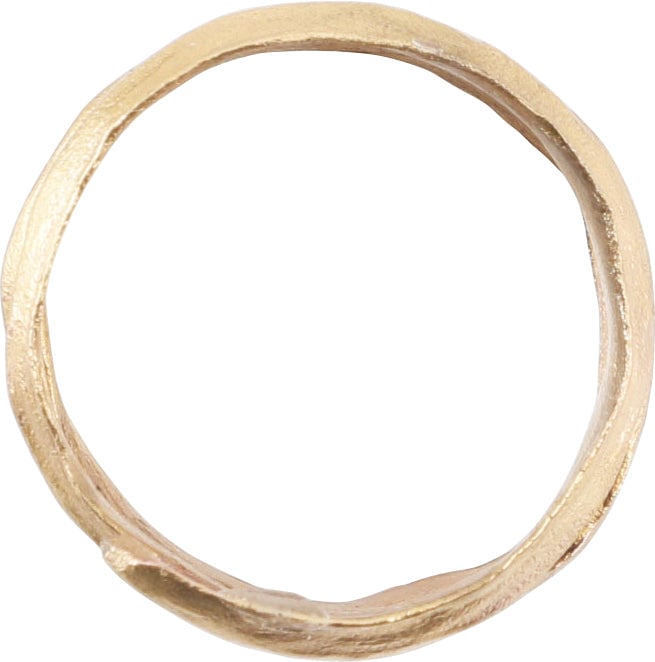 VIKING COIL RING, 9TH-10TH CENTURY, SIZE 10 1/2 - 2