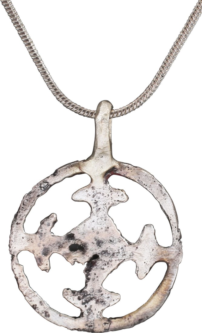 CRUSADER'S CROSS PENDANT NECKLACE, 11TH-13TH CENTURY - 2